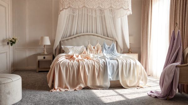Top 5 peignoirs en satin doux pour style et confort